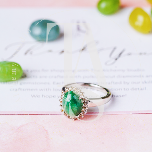 Tabitha Emerald Ring