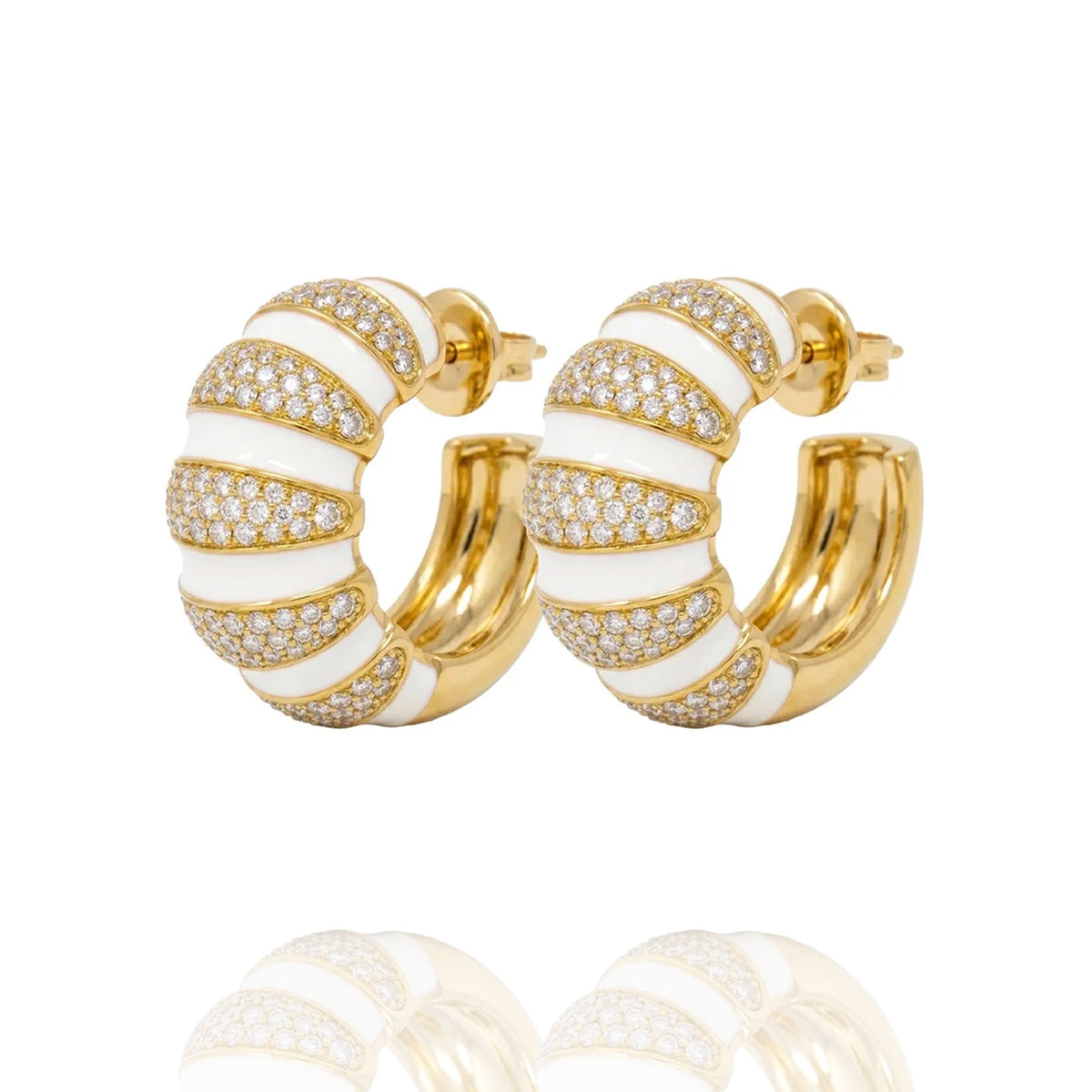Whisper in Ivory Diamond Earrings