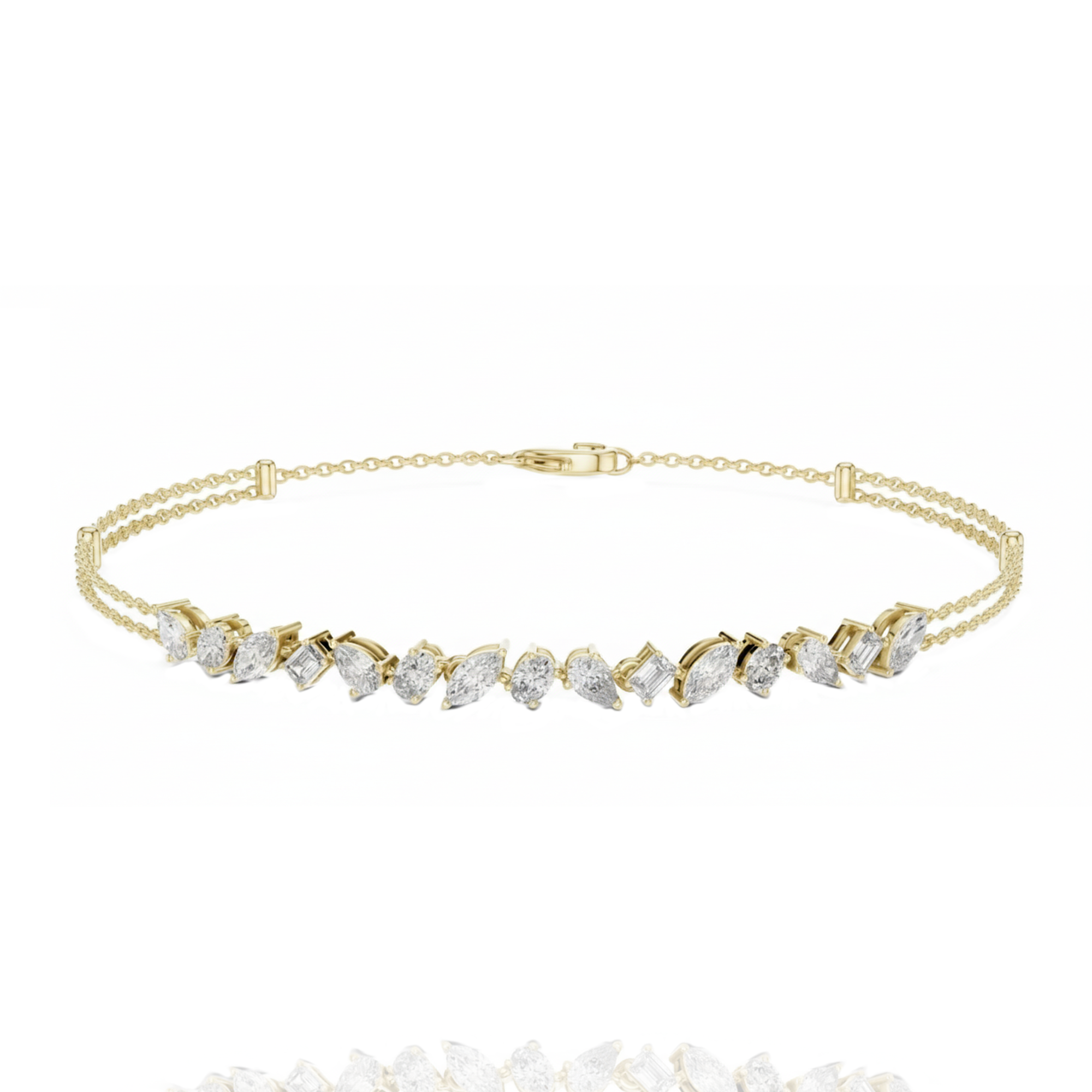 Lab-Grown Solitaire Grace Bracelet