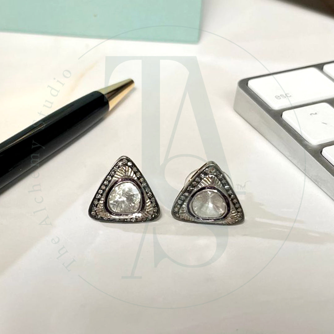 Silvernight Triangle Uncut Diamond Tops