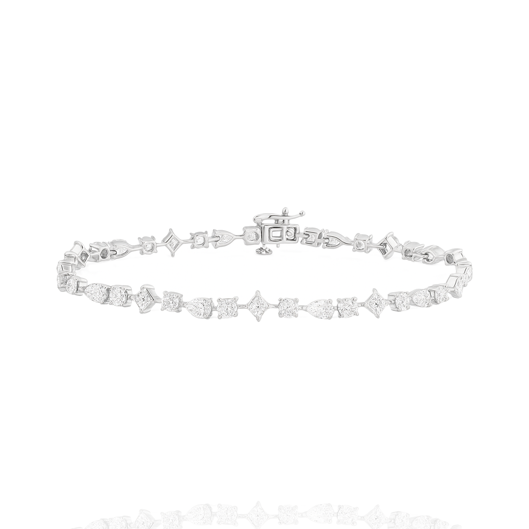.20 pointer Lab-Grown Solitaire Symphony Bracelet