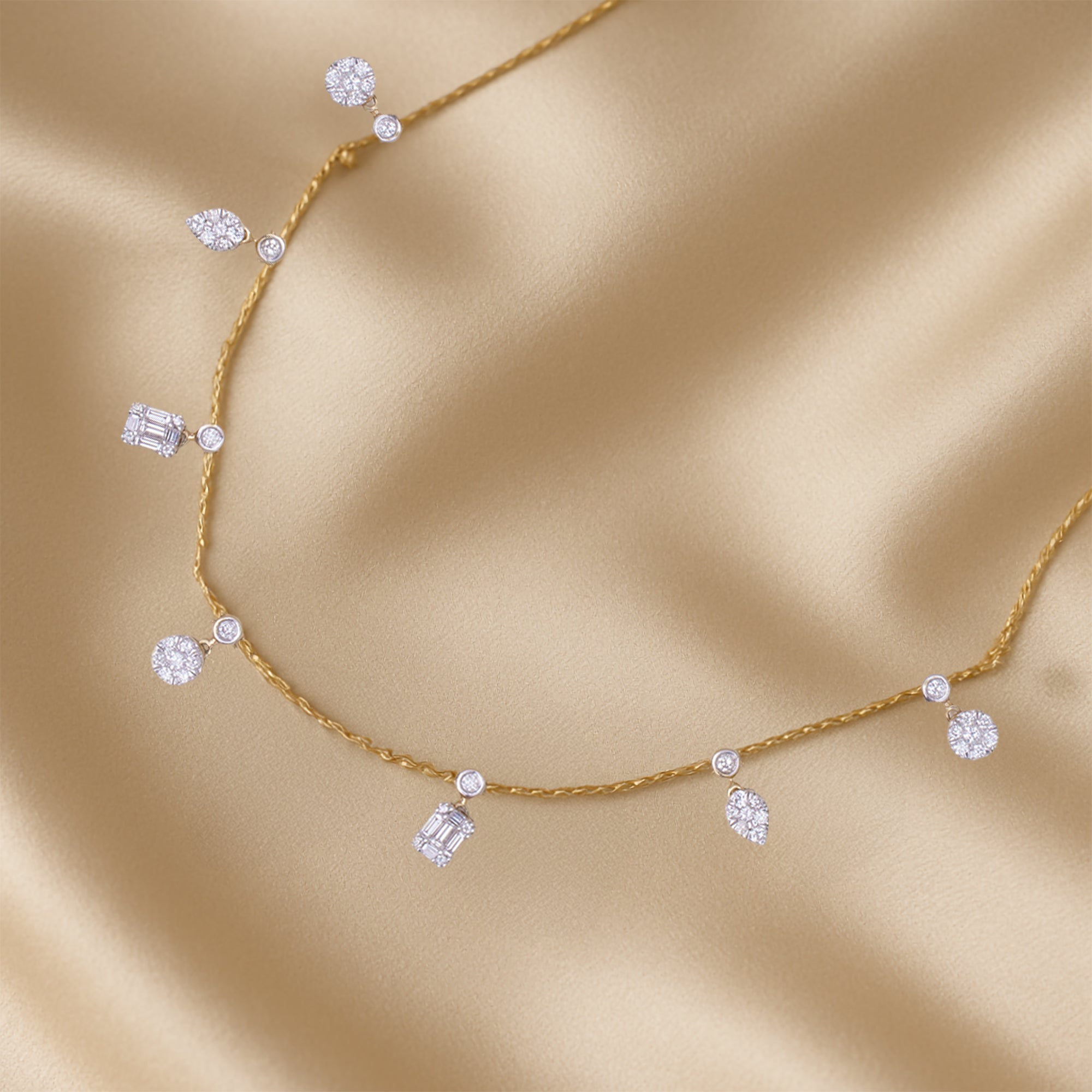 Twinkle Diamond Necklace