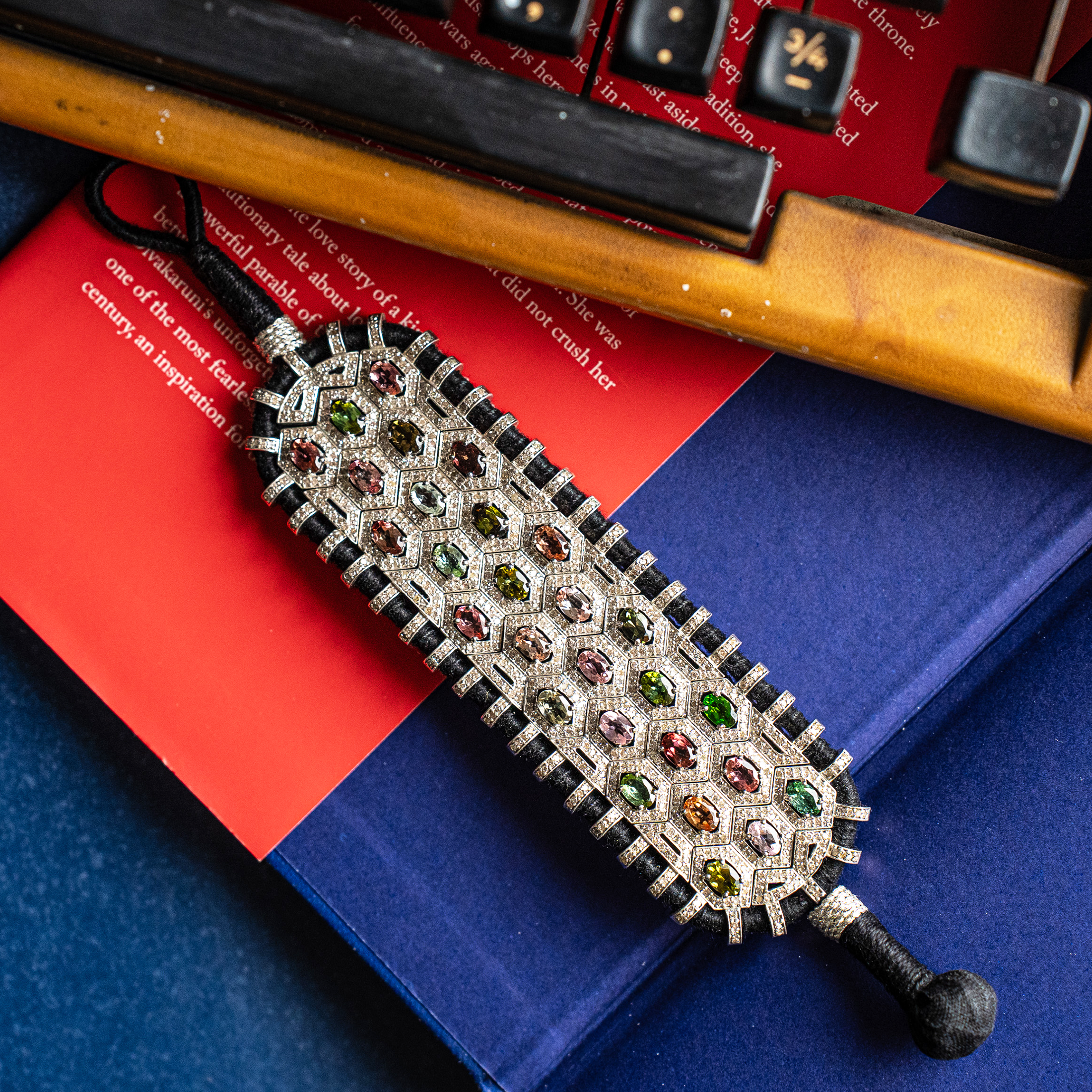 Riley Diamond multi tourmaline Bracelet