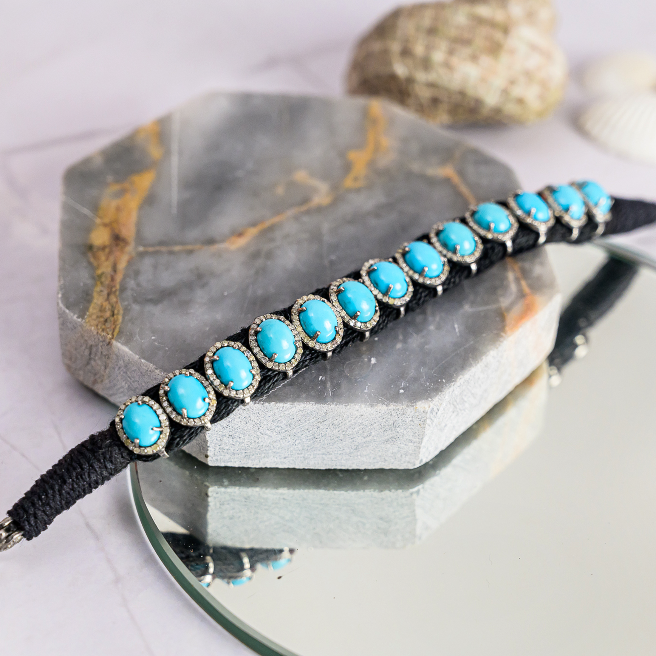 Nile Diamond turquoise Bracelet
