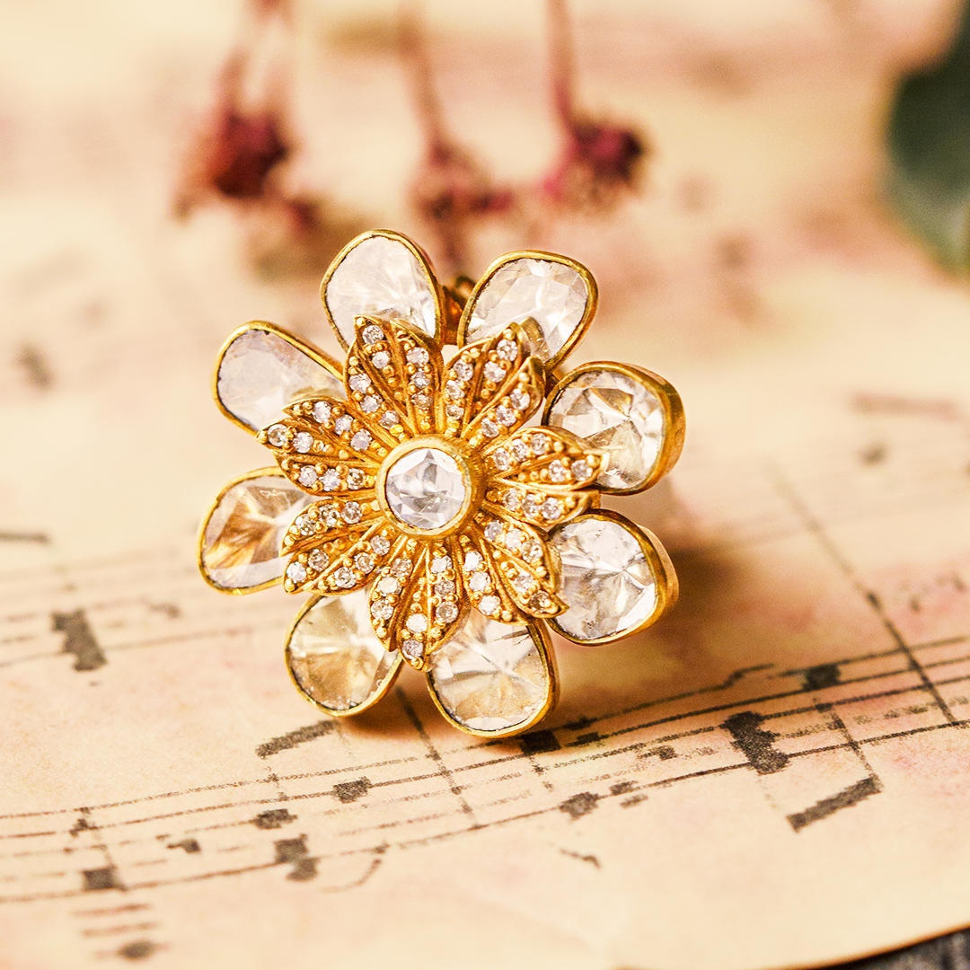Camillia Polki Ring