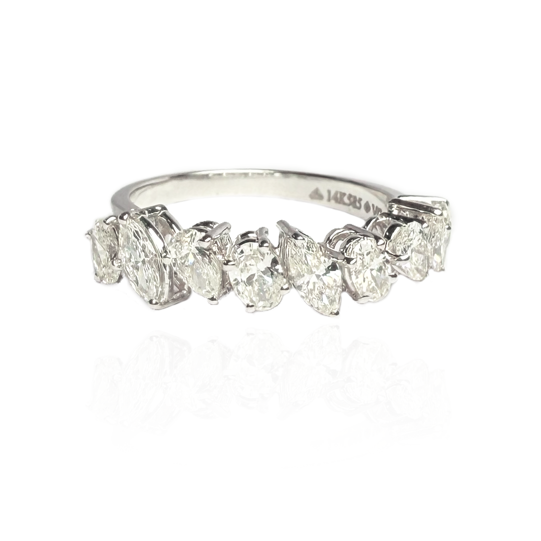 Marquise & Oval Diamond Ring