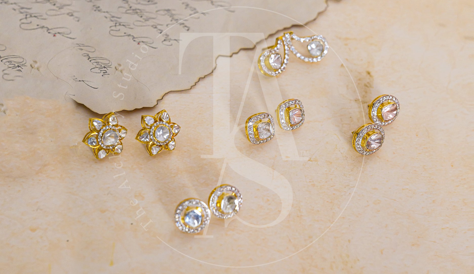 Naaz Diamond Earring | Fiona Diamonds