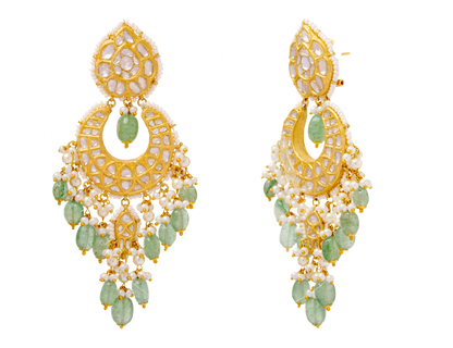 Alia Uncut Diamond Earrings