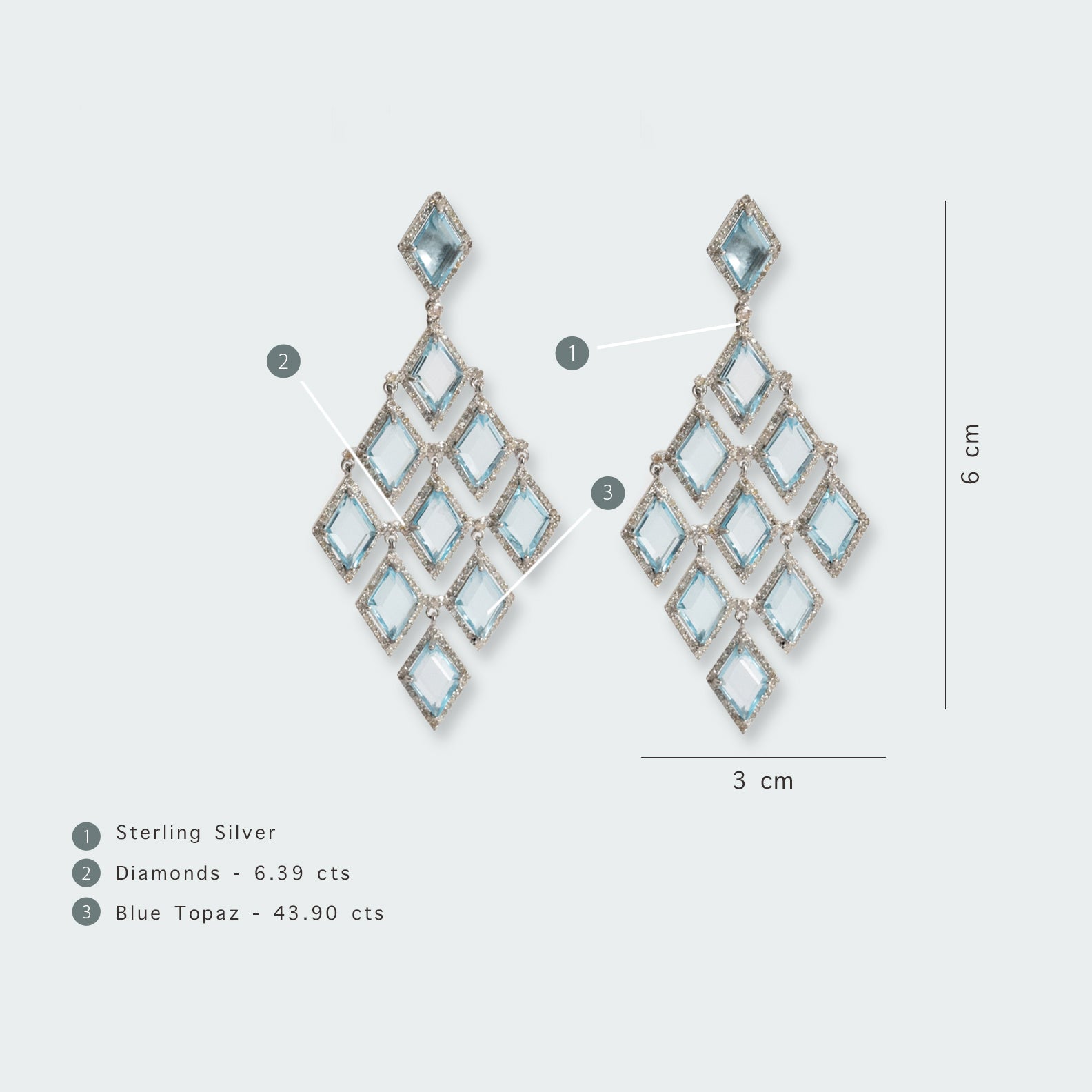 Diamante Earrings