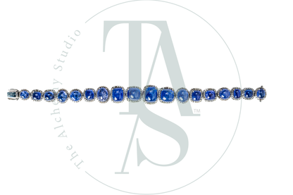 Rhysa Tanzanite and Diamonds Bracelet
