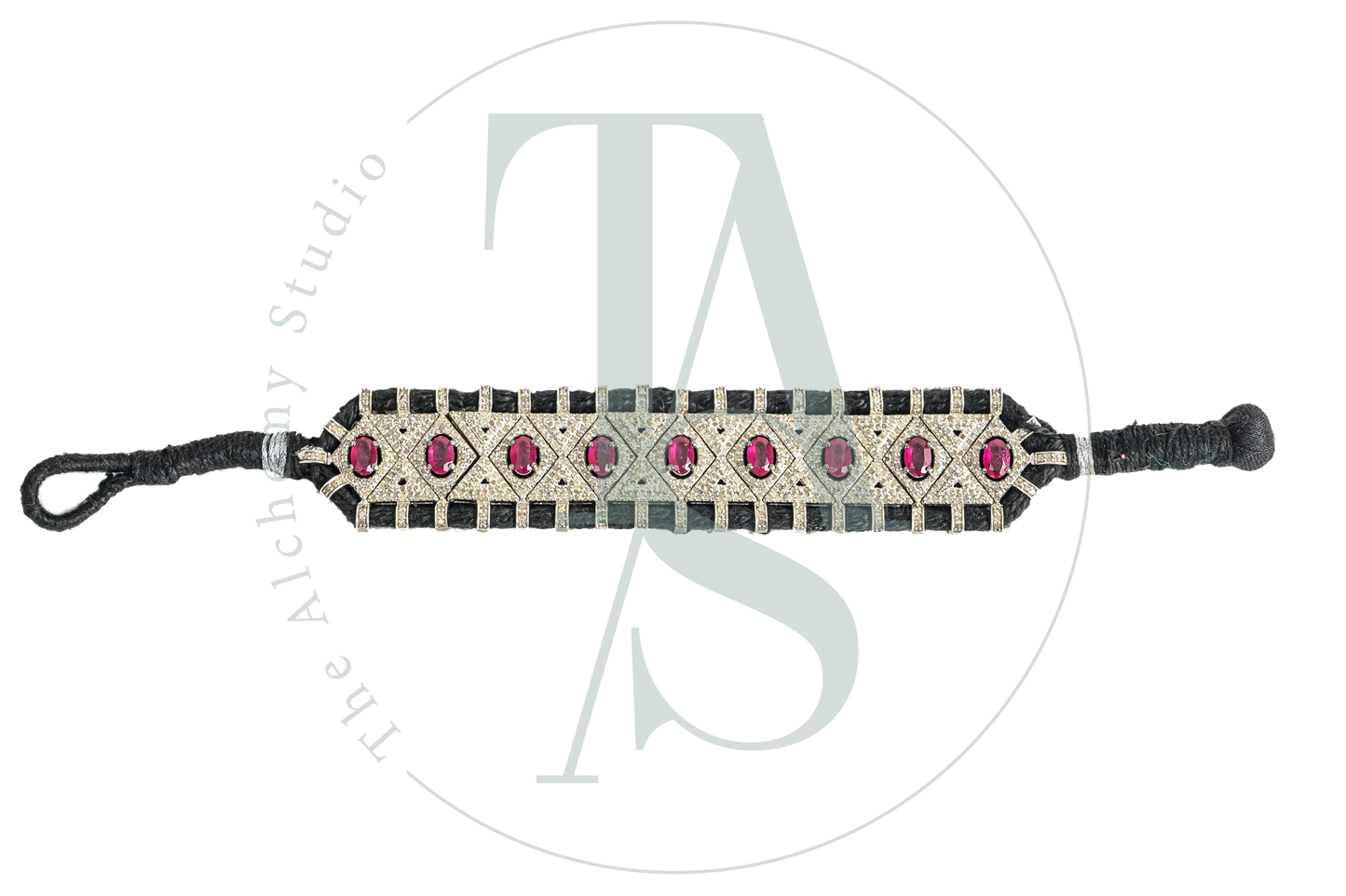 Lois Ruby and Diamond Bracelet