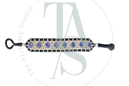 Elena Tanzanite and Diamond Bracelet