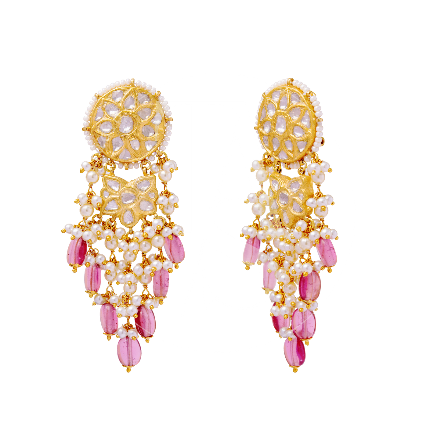 Tamara Uncut Diamond Earrings