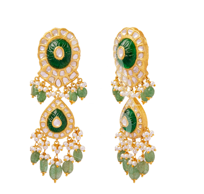 Mehnoor Uncut Diamond Earrings